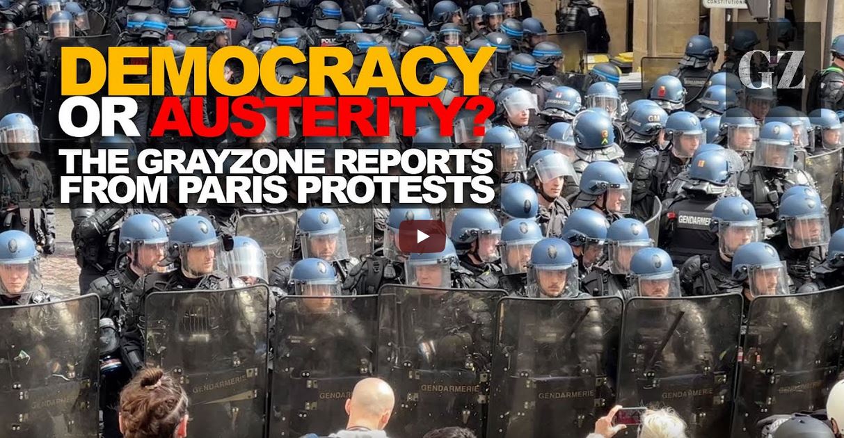 France Protest Gray zone