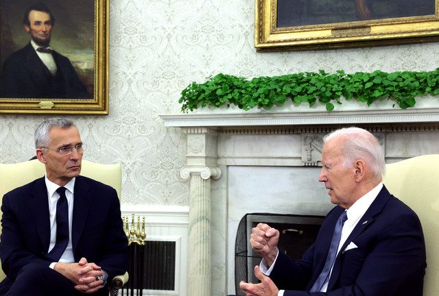 Biden lays down NATO warning for Ukraine