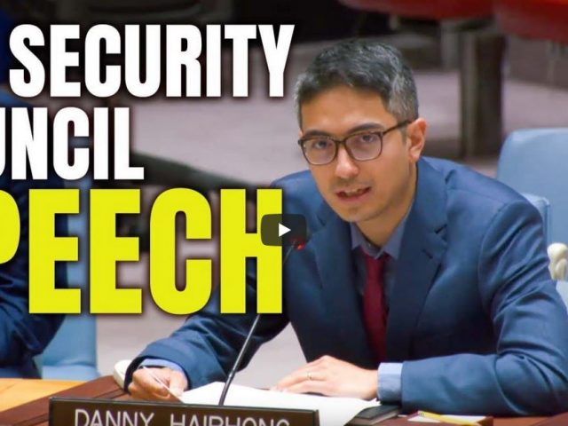 Danny Haiphong addresses UN Security Council on NATO’s Ukraine Aid