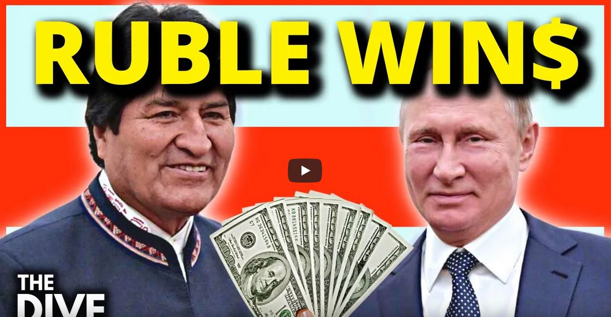 The dive Bolivia Ruble wins