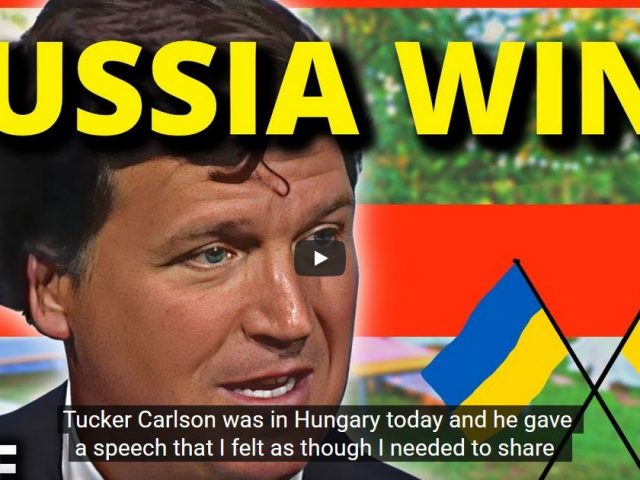 Tucker Carlson’s VIRAL SPEECH DESTROYS Pro Ukraine LIES
