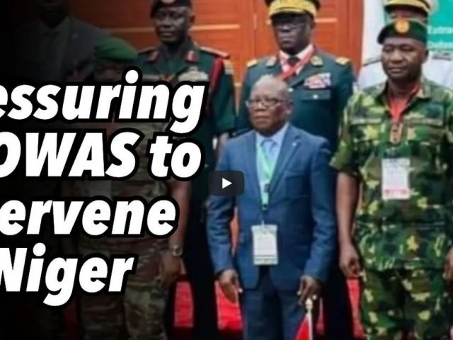Pressuring ECOWAS to intervene in Niger