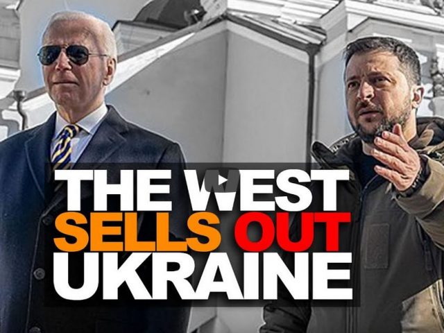 The West sells out Ukraine as counteroffensive flops