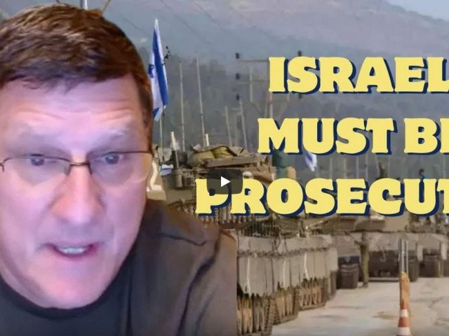 Scott Ritter: Israel is the terrorist, they murder children, bomb hospital, they must be prosecuted
