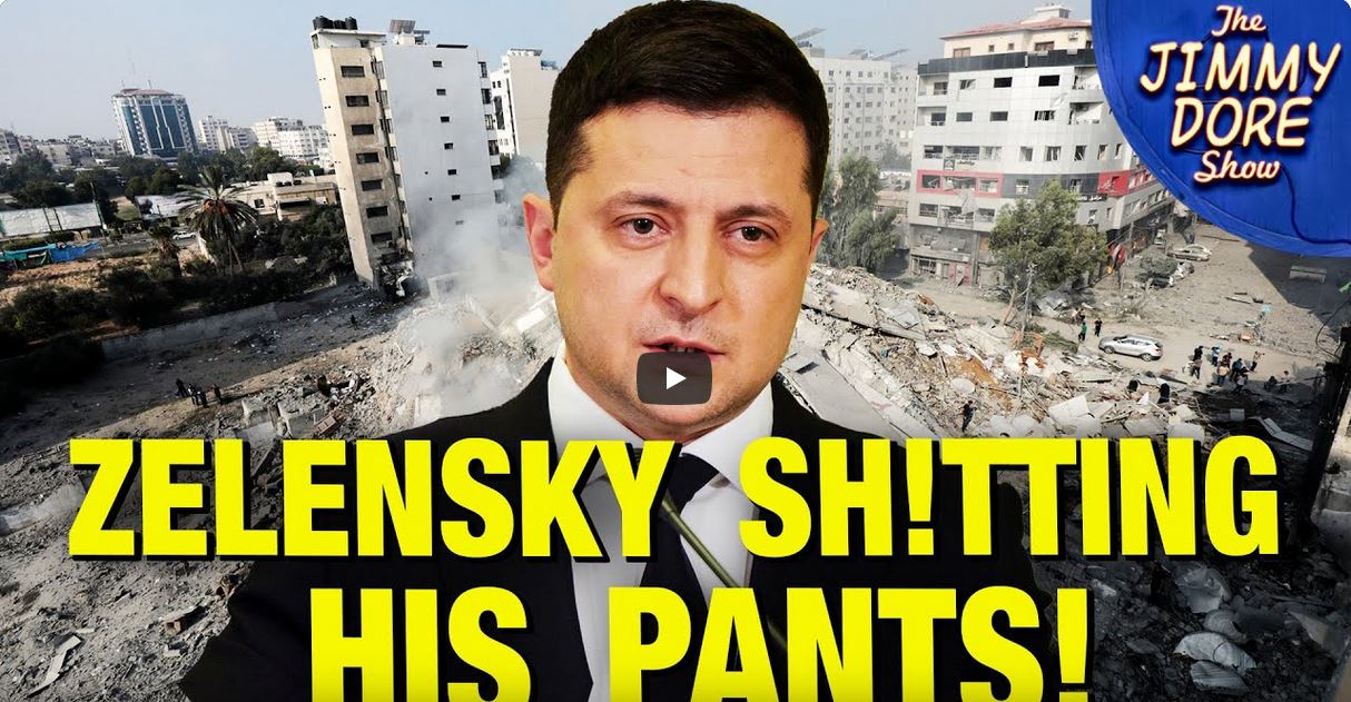 Jimmy Dore Zelensky shitting his pants