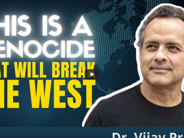Vijay Prashad On The Genocide Committed Against The Palestinians By Israel And The Collective West