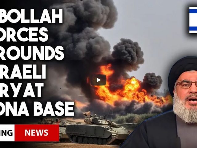 Hezbollah Soldiers Surround Israeli Army Base, Real W4r Has Begun! Tanks Moving To Israel’s Border!
