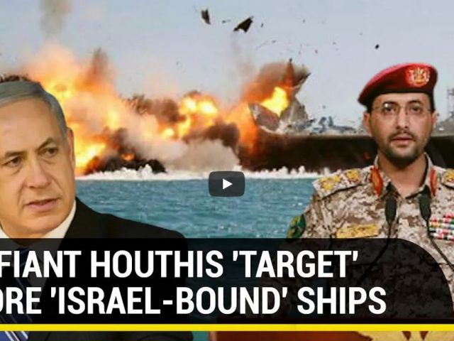 Houthi Naval Drones Strike Two ‘Israel-Bound’ Ships In Red Sea, Claims Rebel Movement | Watch