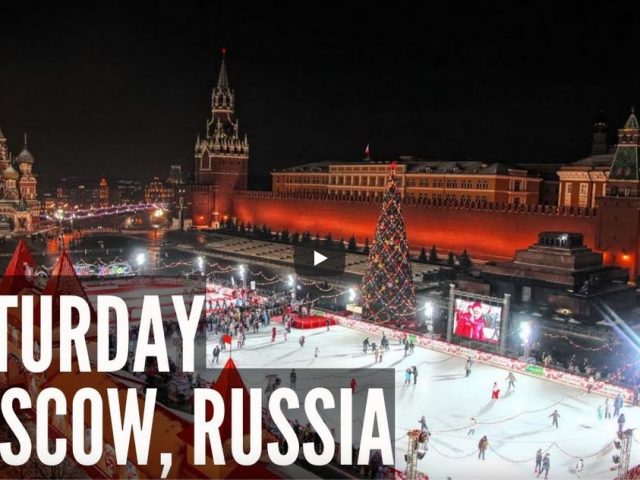 MOSCOW! Unbelievable Saturday Winter Night after SNOWFALL! Live