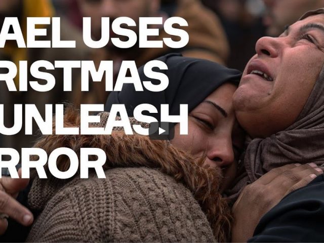 Don’t Let Israel Use Christmas To Hide Its Crimes