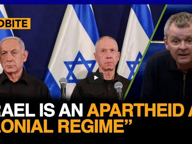Israel Is An ‘Apartheid And Colonial’ Regime: Irish Politician Richard Boyd | Dawn News English