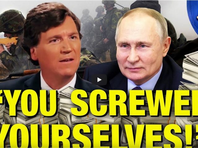“Sanctioning Russia Is Killing The U.S Dollar!” – Putin Tells Tucker Carlson