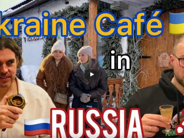 🇺🇦 UKRAINIAN Restaurant in MOSCOW ?!🇷🇺 AMERICANS and a SOVIET Man investigate@WestToEastQuest
