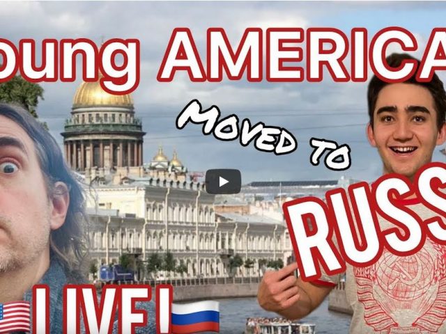 🇷🇺Moving to RUSSIA if YOU are a YOUNG ADULT! WHO does that? 🇺🇸Ask this AMERICAN Why he did LIVE!