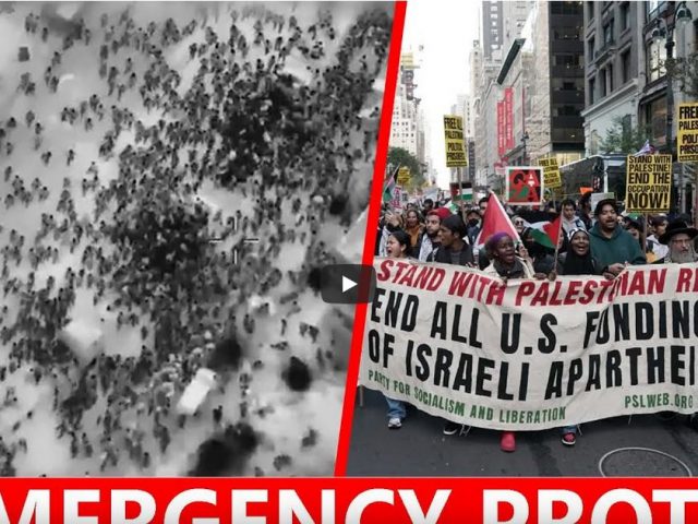 LIVE From EMERGENCY PROTEST in NYC After IDF Massacred Over 100 Starving Palestinians