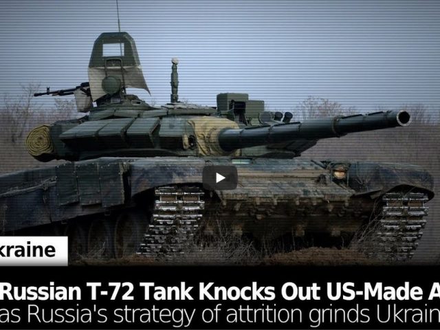 Russian T-72B3 Destroys US-Made M1 Abrams as Russia’s Strategy of Attrition Grinds Ukraine Down