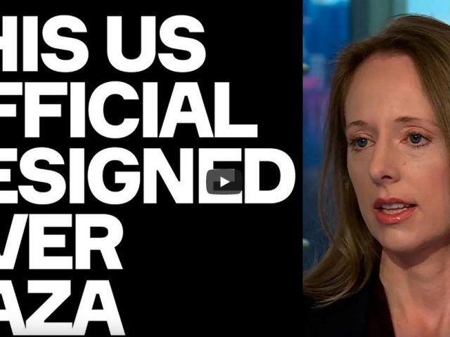 US Official Tells Me Why She RESIGNED Over Gaza – w/. Annelle Sheline