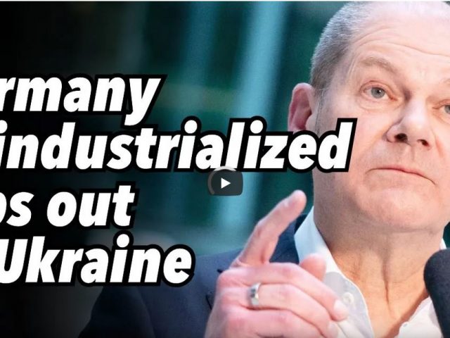 Germany deindustrialized, taps out of Ukraine