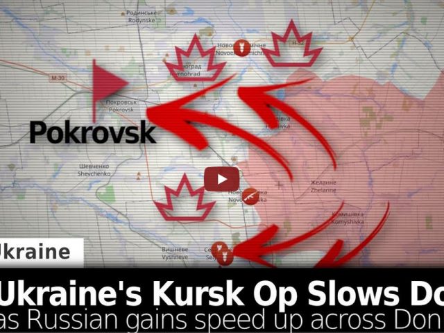 Ukraine’s Kursk Op Slows as Russian Gains Speed Up