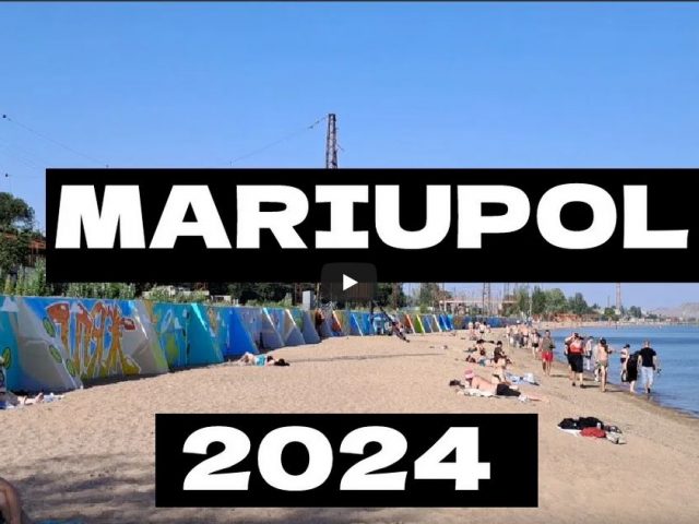 BEACHES OF NEW RUSSIAN MARIUPOL