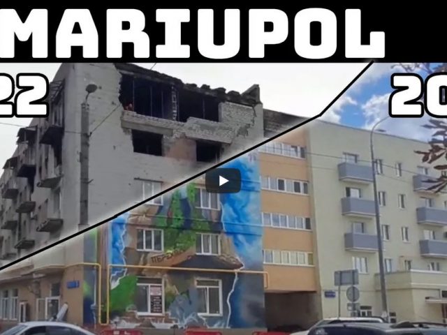 MARIUPOL BEFORE AND AFTER COMPILATION 2024