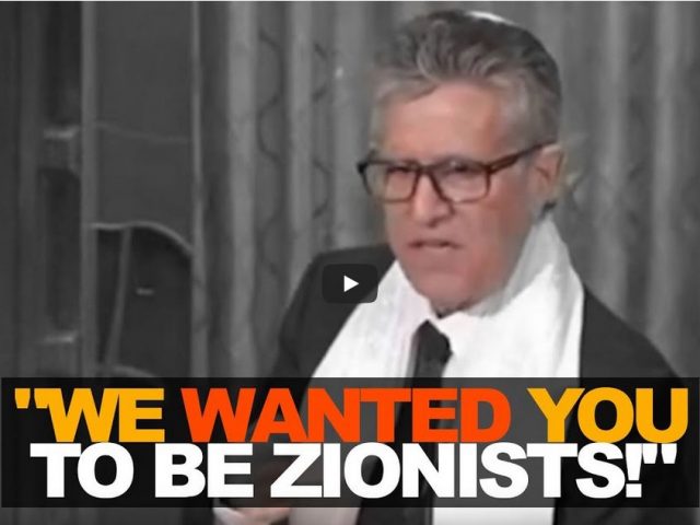 Liberal US rabbi melts down at Jewish anti-Zionists