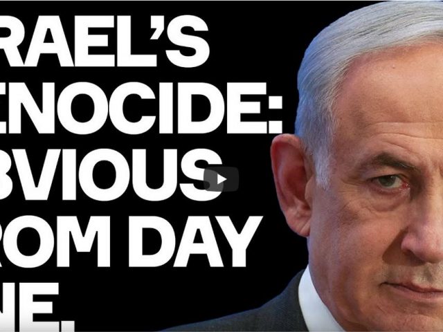 NO EXCUSES: Israel’s Genocide Was Obvious One Year Ago