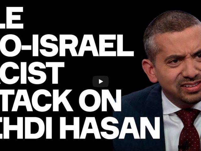 Pro-Israel Extremist RACIST Attack Against Mehdi Hasan – Live On CNN