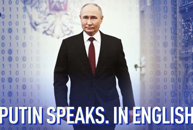 Putin in English: Listen to the Russian president’s words like never before (VIDEO)