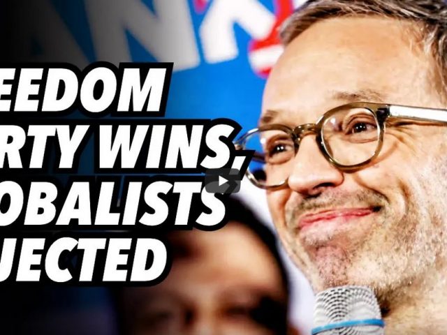 Austria election, Freedom Party wins, Globalists rejected