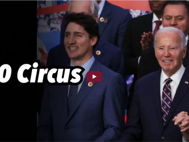 G20 circus. Biden unpopular and isolated